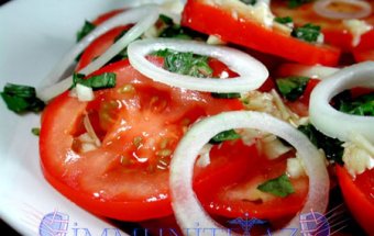 Qışa tədarük – Dadlı pomidor salatı
